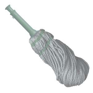 York Twist Mop replacement head, microfiber, grey, 1 piece - Mop head
