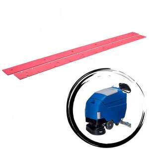 Sada gumových stieracích lišt pre čistič podláh Columbus RA 66 BM 60, ARA 80 BM 100, RA BM 100-66, RA 66-50, 2-balenie - Príslušenstvo čistiaceho stroja