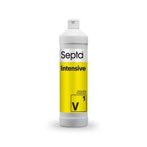Septa Intensive V1 Detergent pentru podea, sticlă de 1L, pentru îndepărtarea petelor de grăsime și ulei - Agent de curățare a podelelor