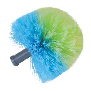 FIOCCO-YORK cobweb duster, blue and green, for cleaning cobwebs and dust - Portraits