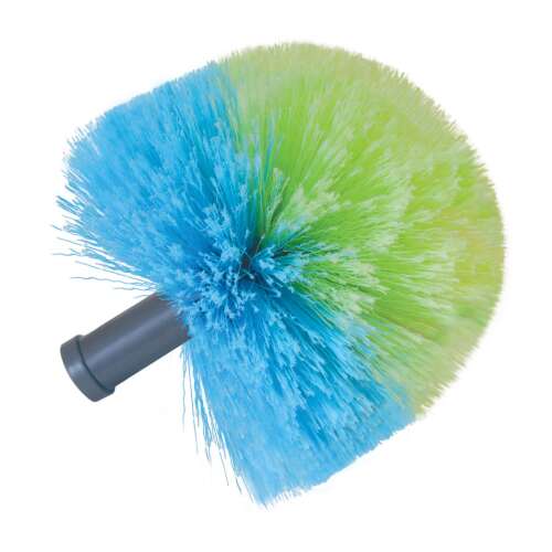 FIOCCO-YORK cobweb duster, blue and green, for cleaning cobwebs and dust