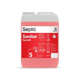Egészségügyi felület és szaniter tisztítószer SEPTA SANITAR SPECIAL S4 10L 94201705 