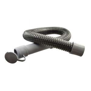 Comac Optima 85B, 90BS, 100B dirty and clean water drain hose, 1280mm long, 50mm diameter, with plug - Cleaning machine accessory