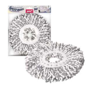 Replacement Microfiber Mop Head for Rotary Mop - Refill 1 pc SPEED MAX - YORK - CLEAN HOUSE 90665635 - Mop head