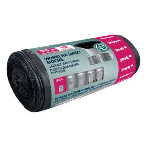 York Starke Müllsäcke 35 Liter, 15 Stück - Müllsäcke