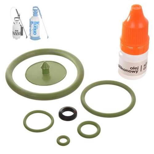 Opravná sada pre postrekovače Kwazar Orion Pro+ Xi6 s tesneniami, tesniacimi krúžkami a silikónovým olejom
