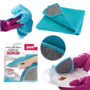 Mikroszálas törlőkendő 35 x 35 cm 1 db - YORK POWER SCRUB 90672661 - YORK