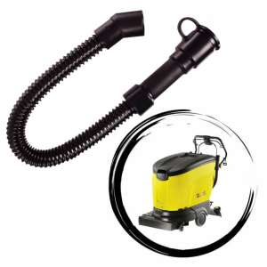 Karcher BR/BD 45/40, 55/40 koszos víz leeresztő cső, 850mm hosszú, 32mm átmérőjű, végzáró dugóval - Takarítógép kiegészítő