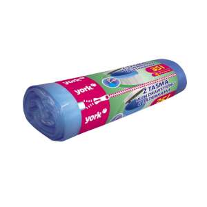 York 35 Liter Müllsäcke mit Kordelzug, 15 Stück - Müllsäcke