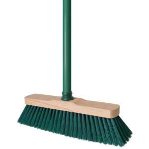 SARA - YORK - GARDEN FROM THE DREAM Broom with Wooden Handle 90671751 - YORK