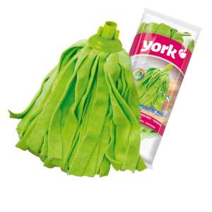 York microfiber mop head, green, for cleaning floors - Mop head