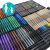 Close-up of Kreativ 258-piece art set. Art supplies for kids, drawing and painting materials.