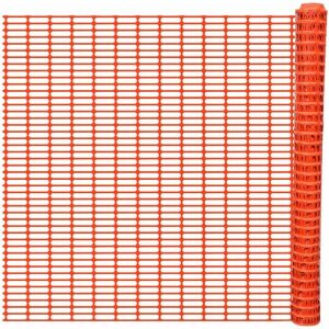 Timeless Tools orange plastic safety fence netting, 50 meters roll - Garden