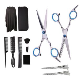 Set coafor, 11 piese, Timeless Tools, cu foarfece si piepteni, cu geanta de transport 131704032 - Timeless Tools