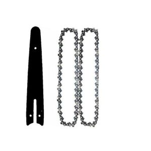 Domotech Mini Chainsaw Replacement Kit: 6-inch Guide Bar and 2 Chains - Sumker