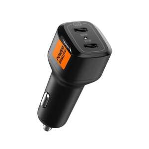 Spigen ARCSTATION 2-Port PD75W car charger, black - Phone Charger and External Battery & Power Bank