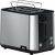 Braun HT 1510 2-Slice Toaster, Black and Stainless Steel