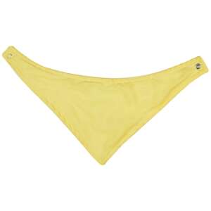 Sárga pamut babasál patentos záródással - Gyerek sál