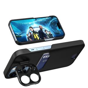 Csonti Samsung Galaxy S23 Ultra leather stand case for watching movies - Phone Case