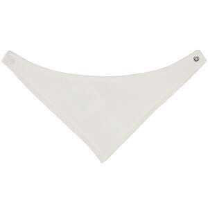 Fehér pamut babasál patentos záródással - Gyerek sál