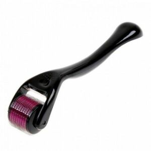 DivaLine Dermaroller 0,25 mm pentru strângerea pielii, mâner negru - Scaune de salon, Set de unghii, Dispozitiv de îngrijire facială și Polizor de unghii