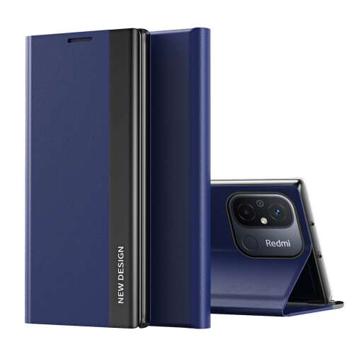 Sleep Case Pro tok XIAOMI Redmi Note 12 Pro+ készülékhez flipes állvánnyal kék