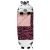 IMC Toys 2in1 Large Sleeping Bag and Pillow - Zebra - black and pink 73570640