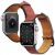 Skórzany pasek HQWear do Apple Watch SE, 8, 7, 6, 5, 4, 3, 2, 1 (41, 40, 38 mm), czerwony 120007382