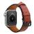 Pasek do Apple Watch Strap Leather dla Apple Watch SE, 8, 7, 6, 5, 4, 3, 2, 1 (41, 40, 38 mm) - Czerwony