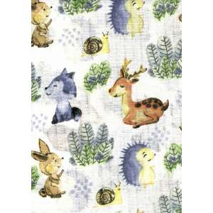 1db-os mintás textil pelenka - cuki állatkák, 100% pamut, 60x80cm, baba büfiztető kendő, baba törlőkendő, baba előke, baba takaró, baba bebugyoláló, baba törölköző, baba mosdókesztyű, baba pelenkázó alátét, baba játékszőnyeg, baba hasra fektetéshez szőnyeg, baba szoptatós kendő, baba autósülés takaró, baba babakocsi takaró, baba kiságy lepedő, baba bölcső lepedő, baba pelenkázó alátét, baba pelenkázó táska, baba utazási kellékek, baba zuhanyzó ajándék, baba lista, baba alapvető kellékek - Textil pelenka