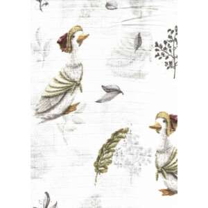 1db-os mintás textil pelenka - kacsa mama, 100% pamut, 60x80cm,  pelenka, büfiztető kendő, kendő, törölköző, takaró, pelenkázó alátét, babaápolás, baba ajándék, baba felszerelés - Textil pelenka