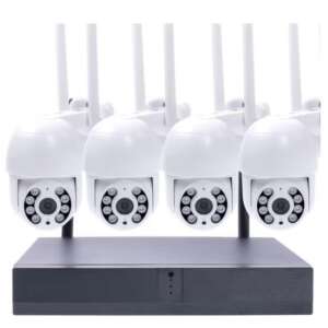 Ai Smart NVR Kits 4-Channel Camera System 4MP, IP66 109811187 - Nonbrand Security Camera