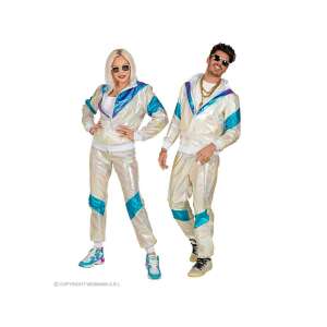 "80er JAHRE HOLOGRAFISCHER TRAININGSANZUG" UNISEX KOSTÜM FÜR ERWACHSENE GRÖßE: XL 73581910 - Accesorii pentru îmbrăcăminte