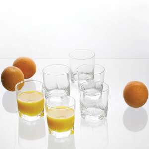 Ambition Tropicana 6 darabos 300 ml-es pohárkészlet, tökéletes gyümölcsléhez, vízhez vagy koktélokhoz - Pohár