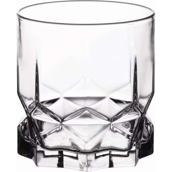 Set 6 pahare whisky, Ambition Diamond, 325 ml (64682) (64682)