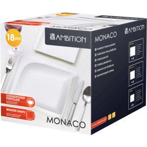 Ambition Monaco Porcelán Étkezőszett - 18 részes 73591362