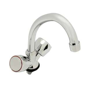 Olivia DS-91029 fali szerelésű konyhai csaptelep, króm kivitelben - Nonbrand Csaptelep