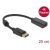 DeLock Adapter DisplayPort 1.2 Apa auf HDMI Buchse 4K Passiv Schwarz 63559 84235984