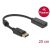 DeLock Adapter DisplayPort 1.2 Apa auf HDMI Buchse 4K Passiv Schwarz 63559 84235984