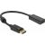 DeLock Adapter DisplayPort 1.2 Apa auf HDMI Buchse 4K Passiv Schwarz 63559 84235984