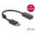 DeLock Adapter DisplayPort 1.2 Apa auf HDMI Buchse 4K Passiv Schwarz 63559 84235984