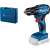 Bosch GSR 185-LI Professional cordless drill driver kit, includes carrying case and battery