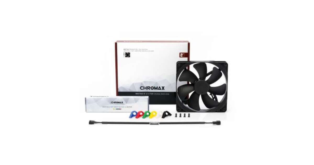 Noctua NF-A14 PWM chromax.black.swap NF-A14 PWM CH.BK.S | Pepita.com