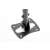Edbak PM1c-B ceiling projector mount, black, close-up of base plate