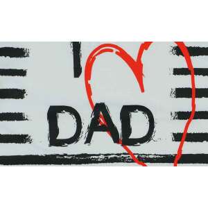 "I LOVE MY DAD" feliratos rövid ujjú baba body 32186264 Body