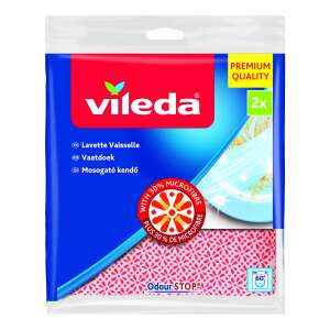 Vileda 2 balenia umývacích utierok s 30% mikrovláknom, Odour Stop, prémiová kvalita