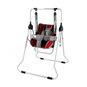 Adbor N1 állványos gyermekhinta - piros/ szürke