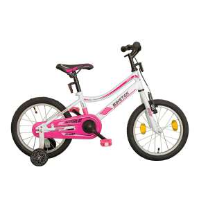 Koliken Biketek Smile Gyerek Kerékpár 16" #fehér-rózsaszín 32191791 Gyerek kerékpár