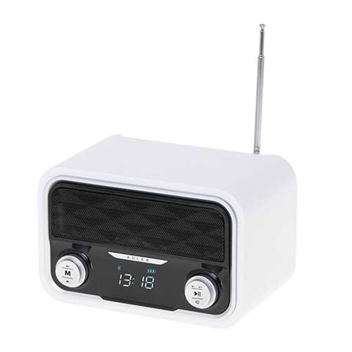Retro rádio Adler AD1185 s Bluetooth, FM, SD, USB a prehrávaním MP3