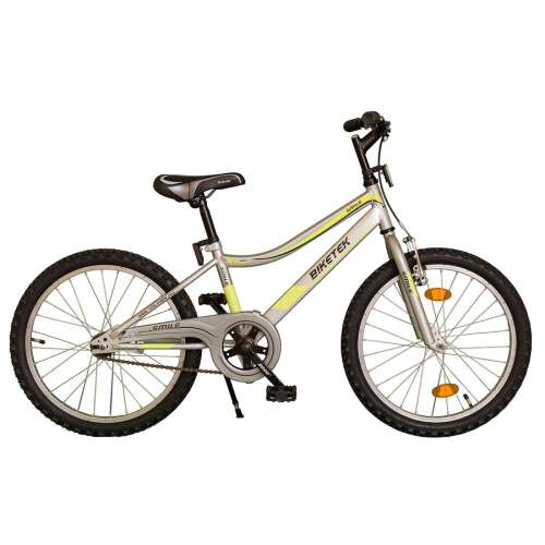 Koliken Biketek Smile Gyerek Kerékpár 20" #ezüst-neon